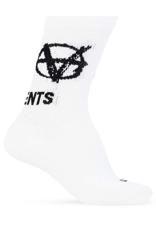 VETEMENTS Socks with logo